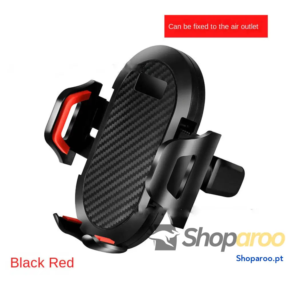 Suporte de telefone para automóvel com fecho automático haste longa