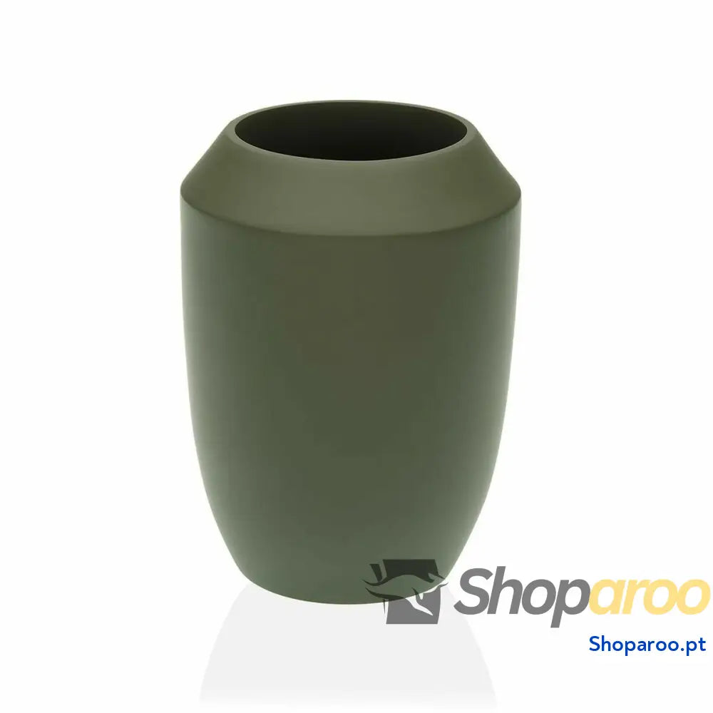 Suporte para a escova de Dentes Versa Verde Resina (8,1 x 10,6 cm)