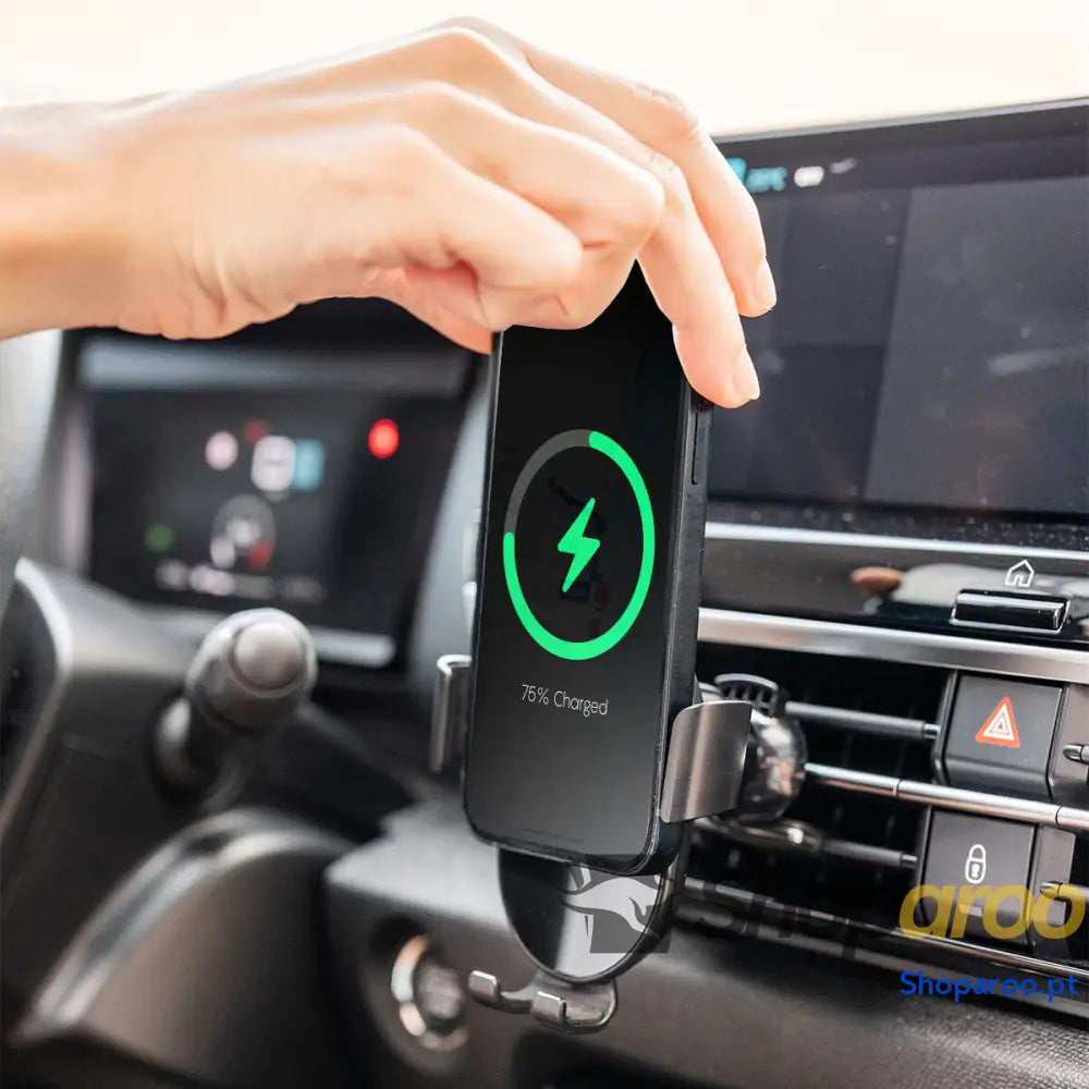 Suporte para Carregador Rápido Sem FIOS Automóvel Chakar InnovaGoods