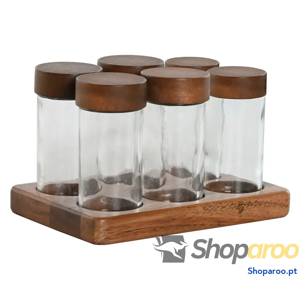 Suporte para Especiarias Home ESPRIT 90 ml 17 x 12 x 10,5 cm