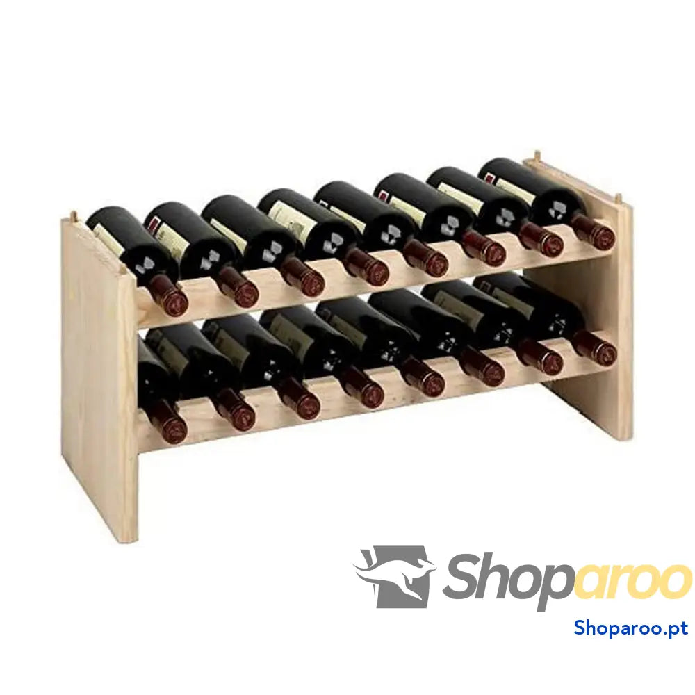 Suporte para garrafas Astigarraga Merlot Castanho Pinheiro (68,8 x 25 x 30 cm)