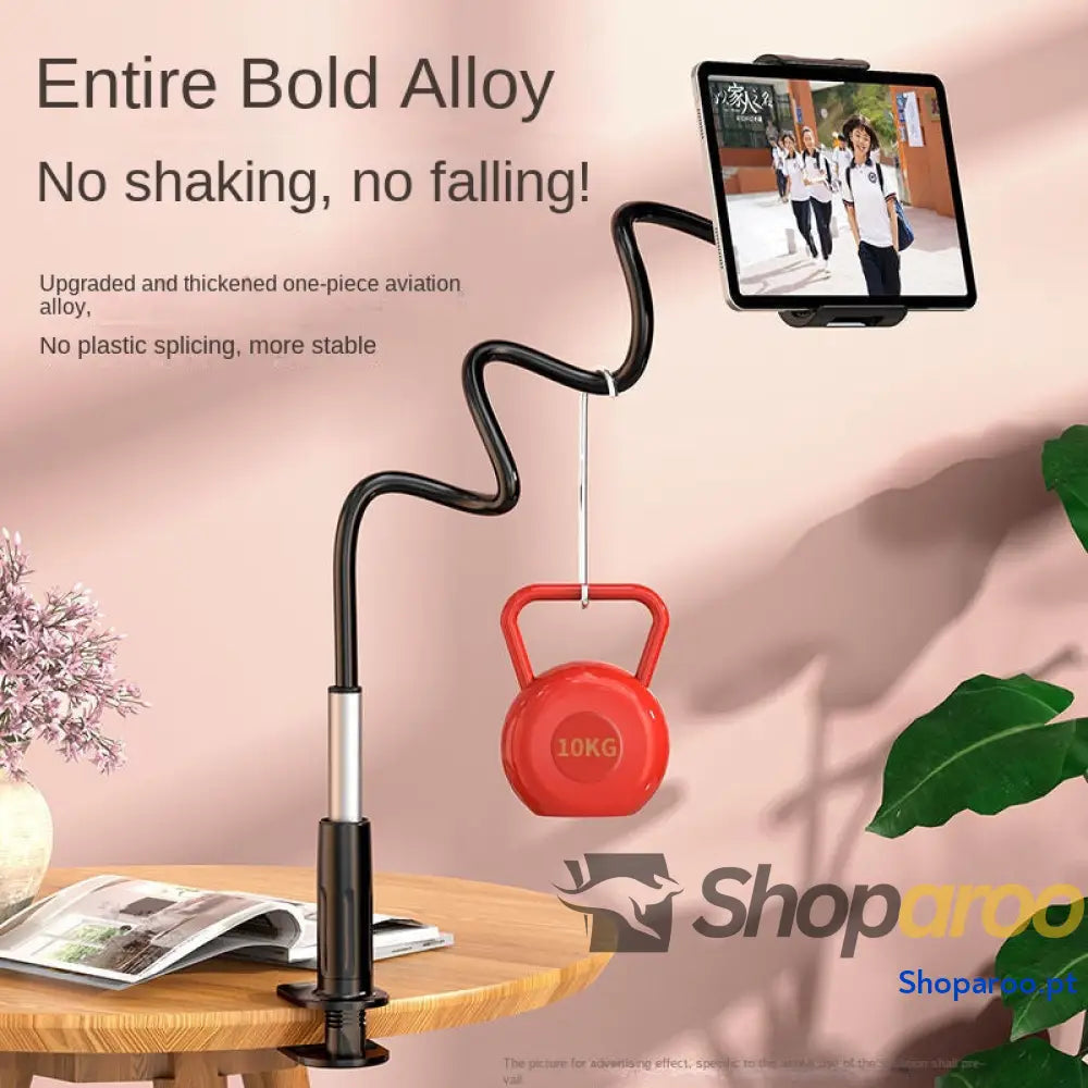 Suporte universal para tablet cabeceira e mesa - ajustável telemóvel