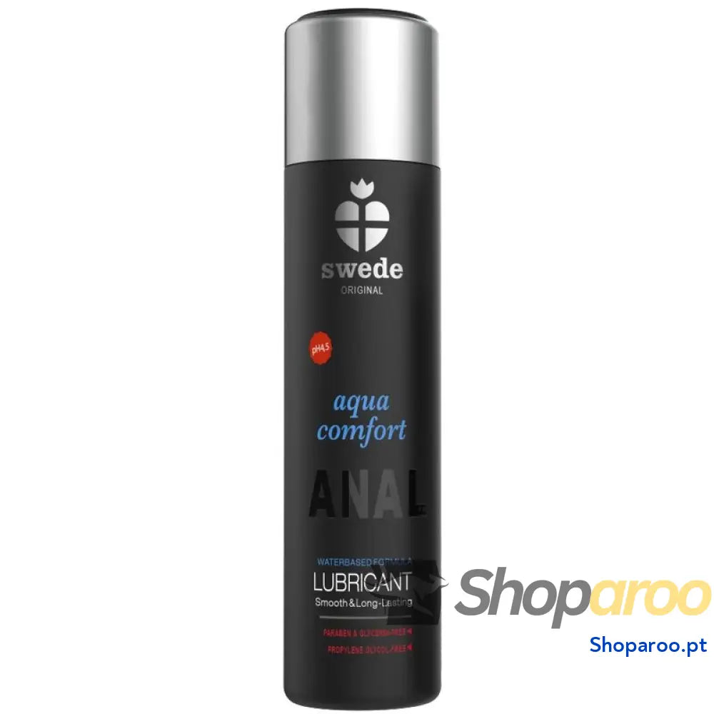 SWEDE - AQUA COMFORT LUBRIFICANTE À BASE DE ÁGUA ANAL 120 ML