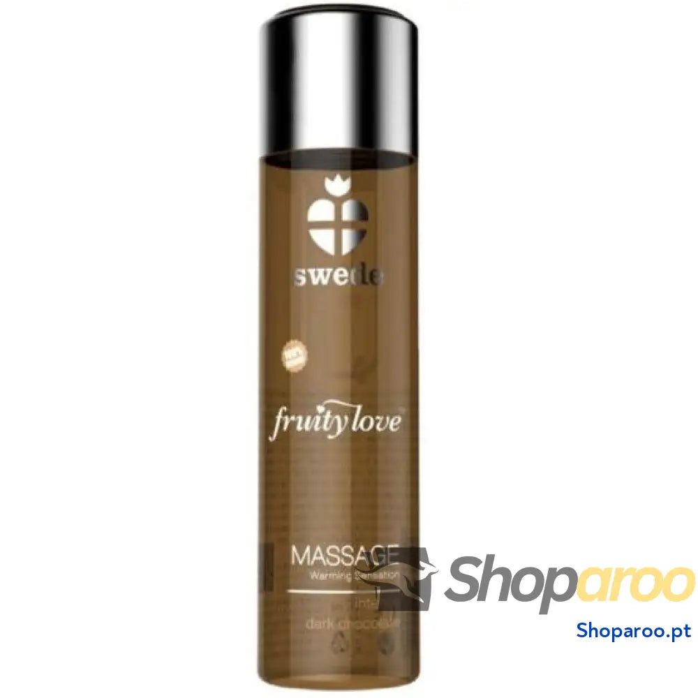 SWEDE - FRUITY LOVE EFEITO DE AQUECIMENTO ÓLEO DE MASSAGEM INTENSO CHOCOLATE ESCURO 60 ML