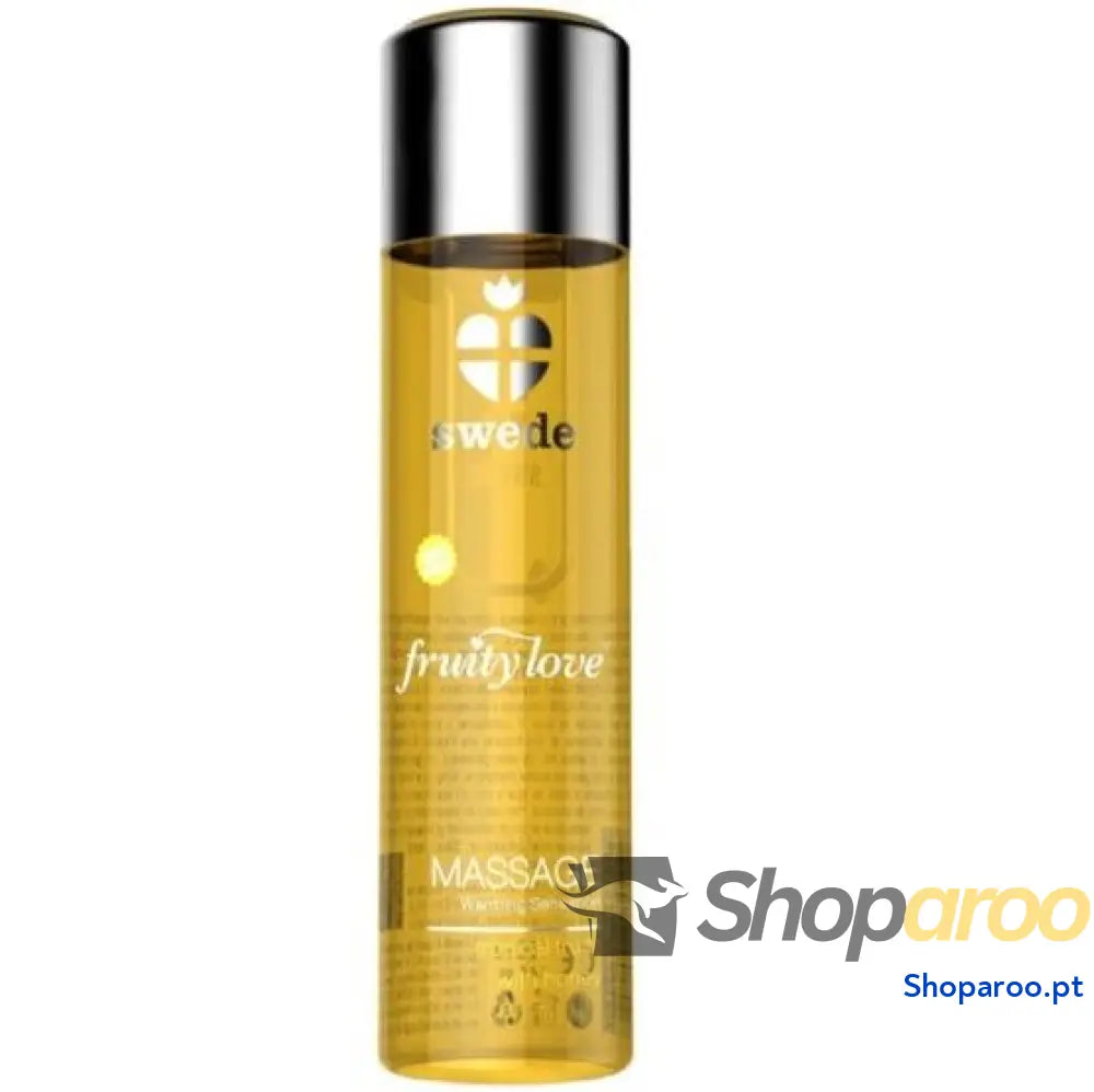 SWEDE - FRUITY LOVE EFEITO DE AQUECIMENTO ÓLEO DE MASSAGEM TROPICAL FRUITY COM MEL 60 ML