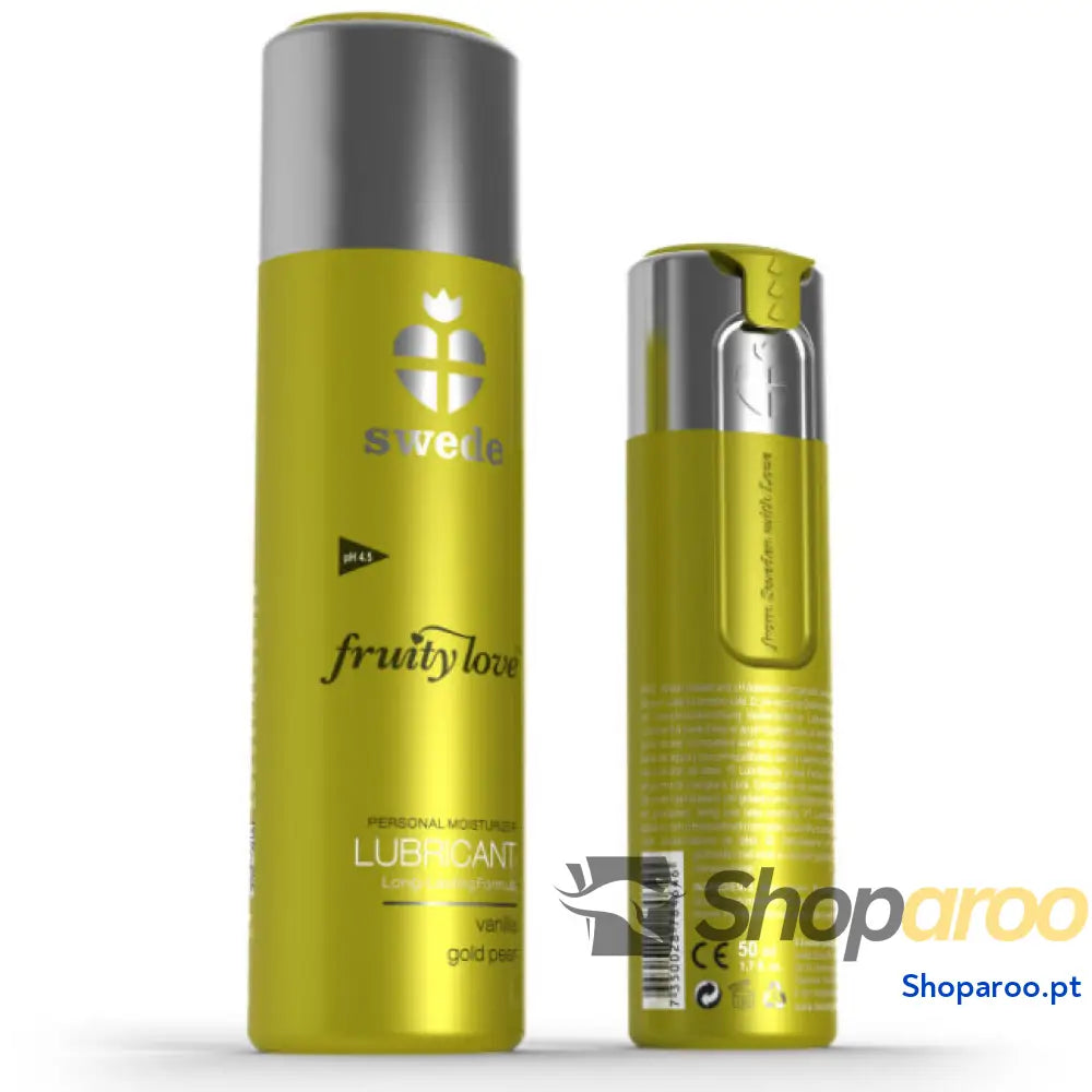 SWEDE - FRUITY LOVE LUBRIFICANTE BAUNILHA GOLD PEAR 50 ML