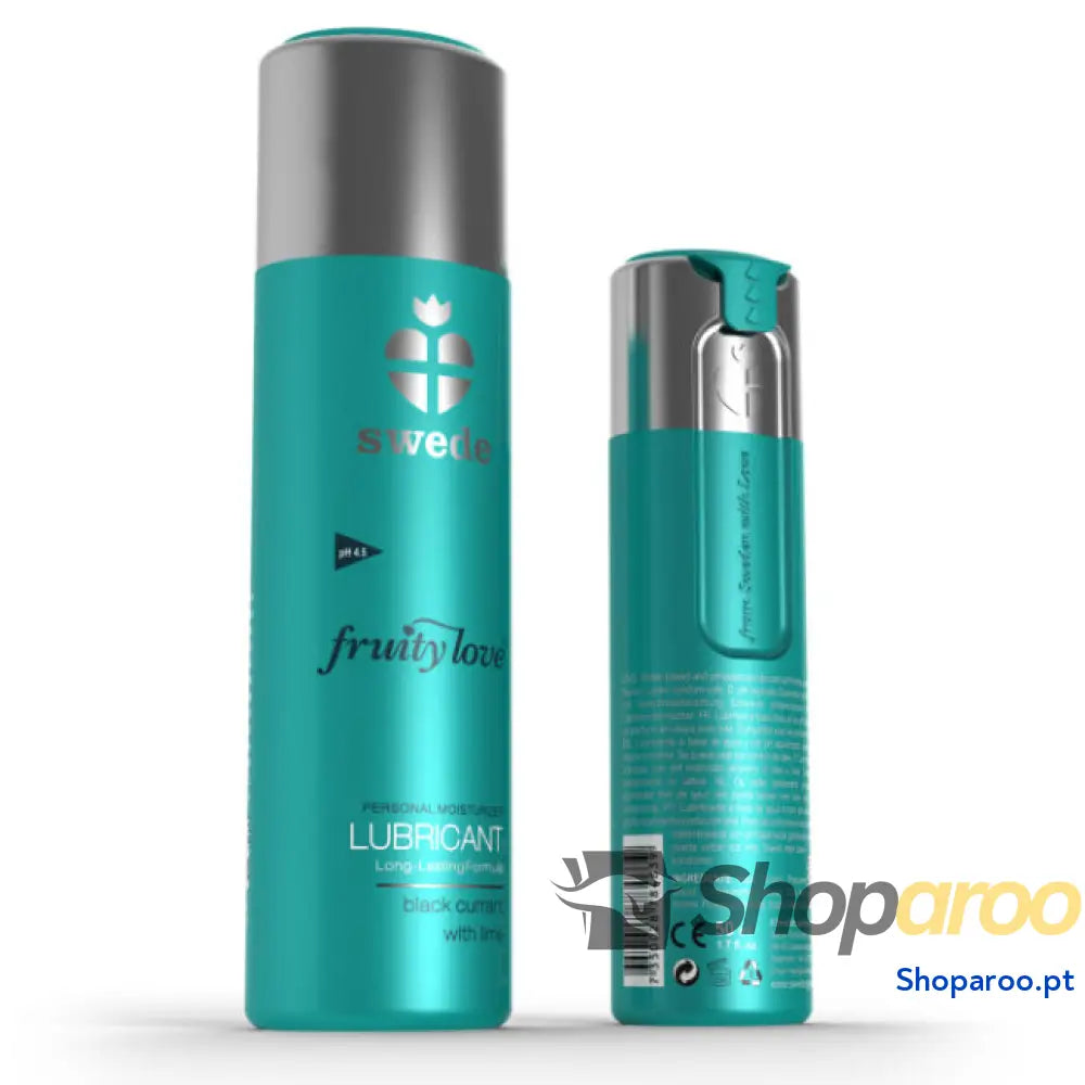 SWEDE FRUITY LOVE LUBRIFICANTE GROSELHA PRETA LIMÃO 50 ML