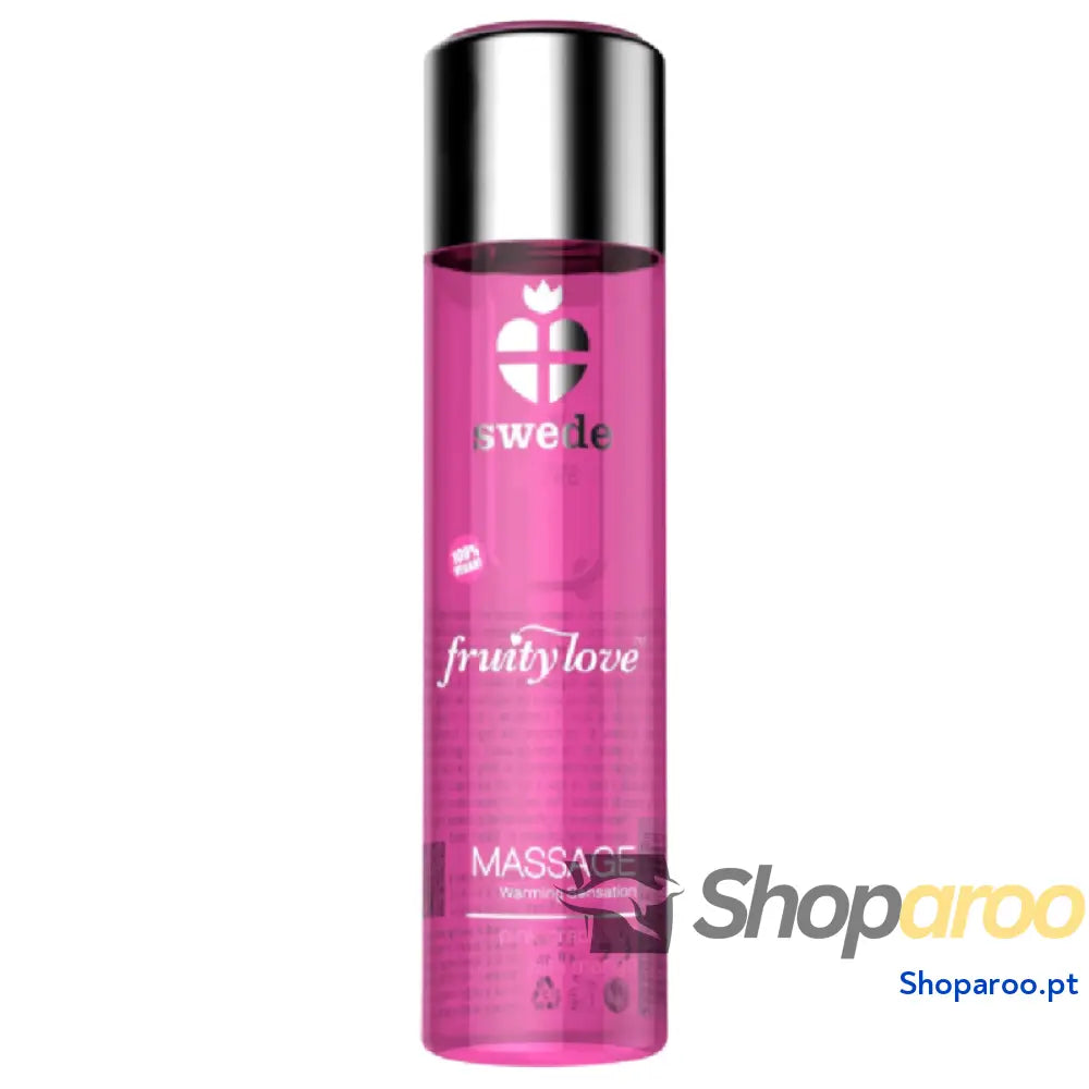 SWEDE - FRUITY LOVE ÓLEO DE EFEITO CALOR DE TORANJA E MANGA 120 ML