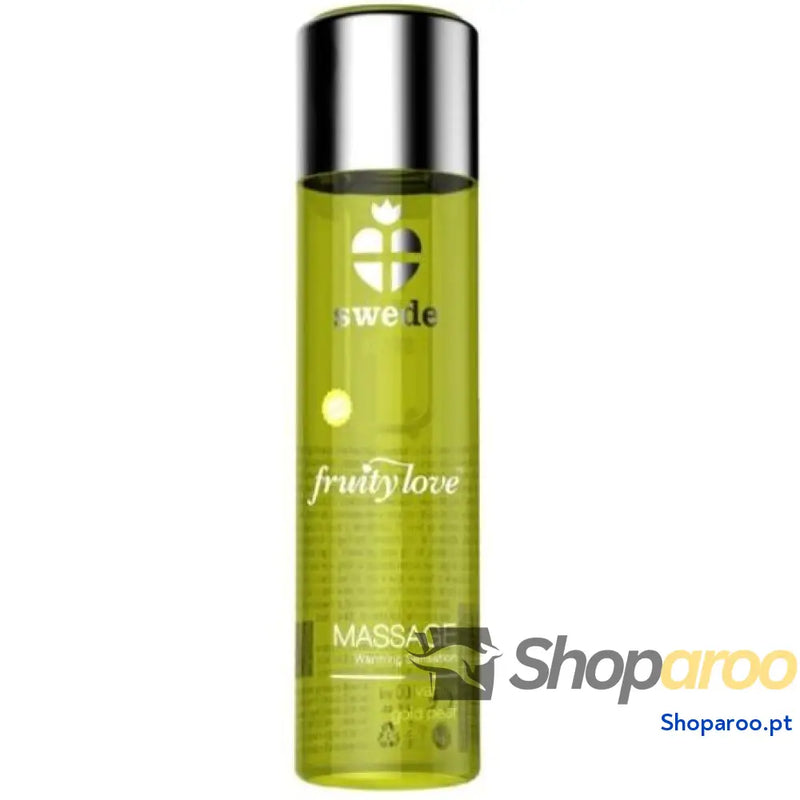SWEDE - FRUITY LOVE ÓLEO DE MASSAGEM EFEITO DE AQUECIMENTO BAUNILHA E PÊRA DOURADA 60 ML.