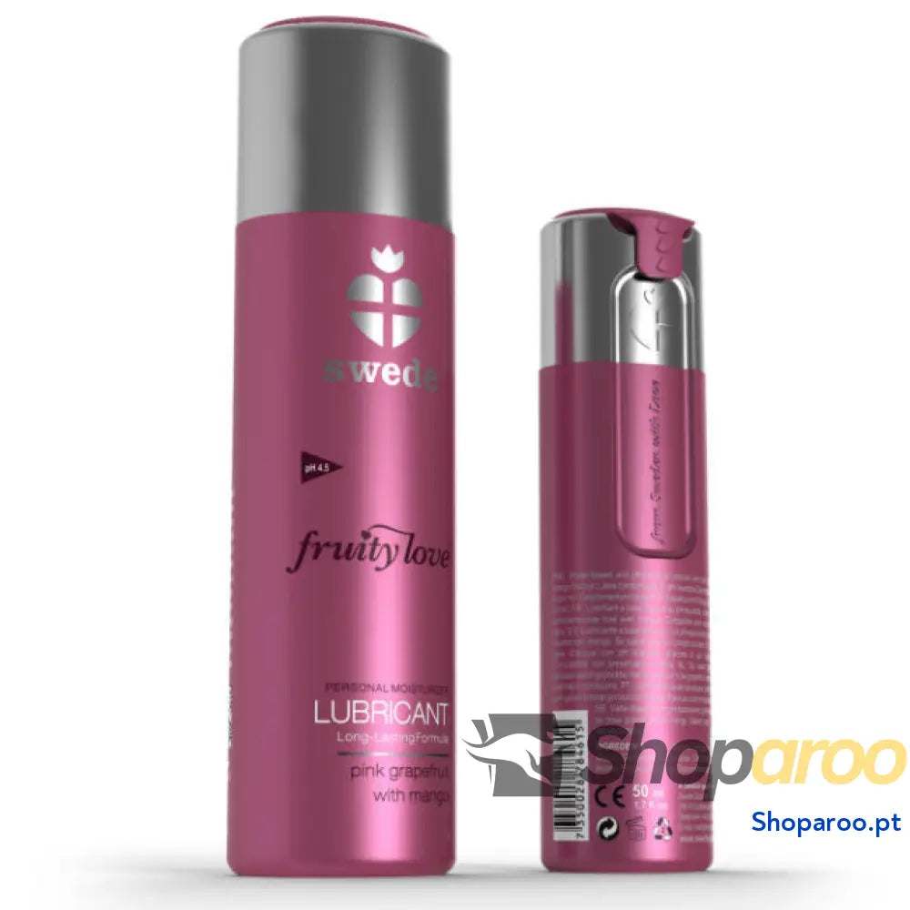 SWEDE LUBRIFICANTE FRUITY LOVE ROSA TORANJA COM MANGA 100 ML