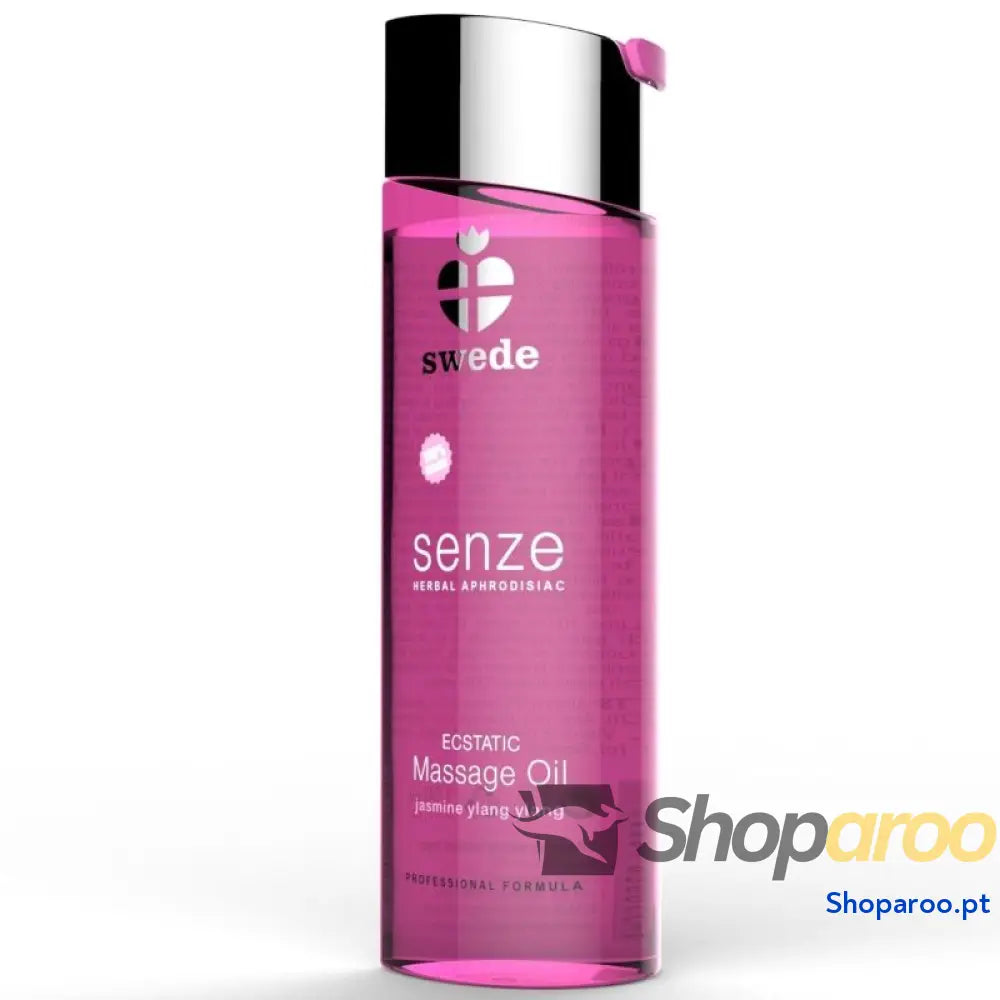 SWEDE - ÓLEO DE MASSAGEM AFRODÍSICO DE ERVAS ECSTATIC 150 ML