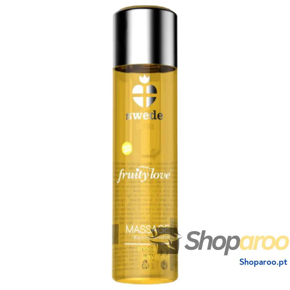 SWEDE - ÓLEO DE MASSAGEM COM EFEITO AQUECIMENTO FRUTO FRUTO TROPICAL COM MEL 120 ML.