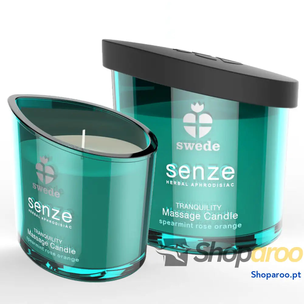 SWEDE - VELA DE MASSAGEM SWEEDE SENZE TRANQUILITY - HORTELÃ, ROSA, LARANJA