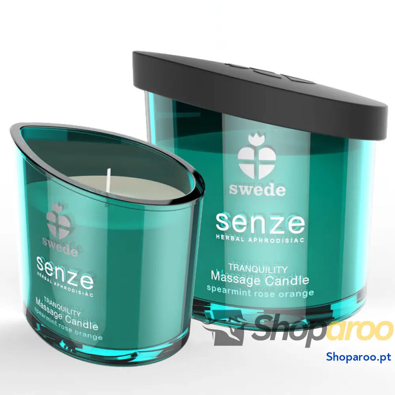 SWEDE - VELA DE MASSAGEM SWEEDE SENZE TRANQUILITY - HORTELÃ, ROSA, LARANJA