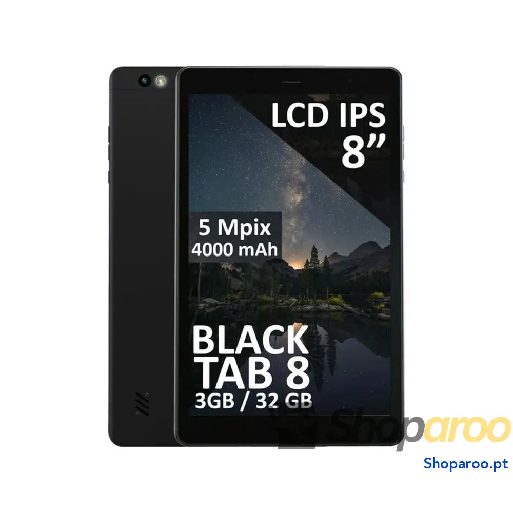 Tablet Blow BlackTAB8 Unisoc T310 3 GB RAM 32 GB Preto