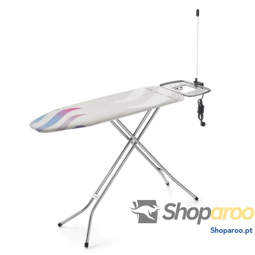 Tábua de Engomar Vileda Total Reflect Plus M Cinzento Multicolor Estampado Metal 120 x 38 cm
