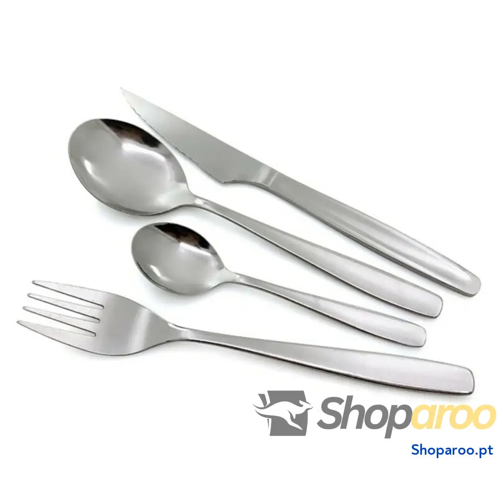 Talheres Scola Metal Aço inoxidável (24 pcs)