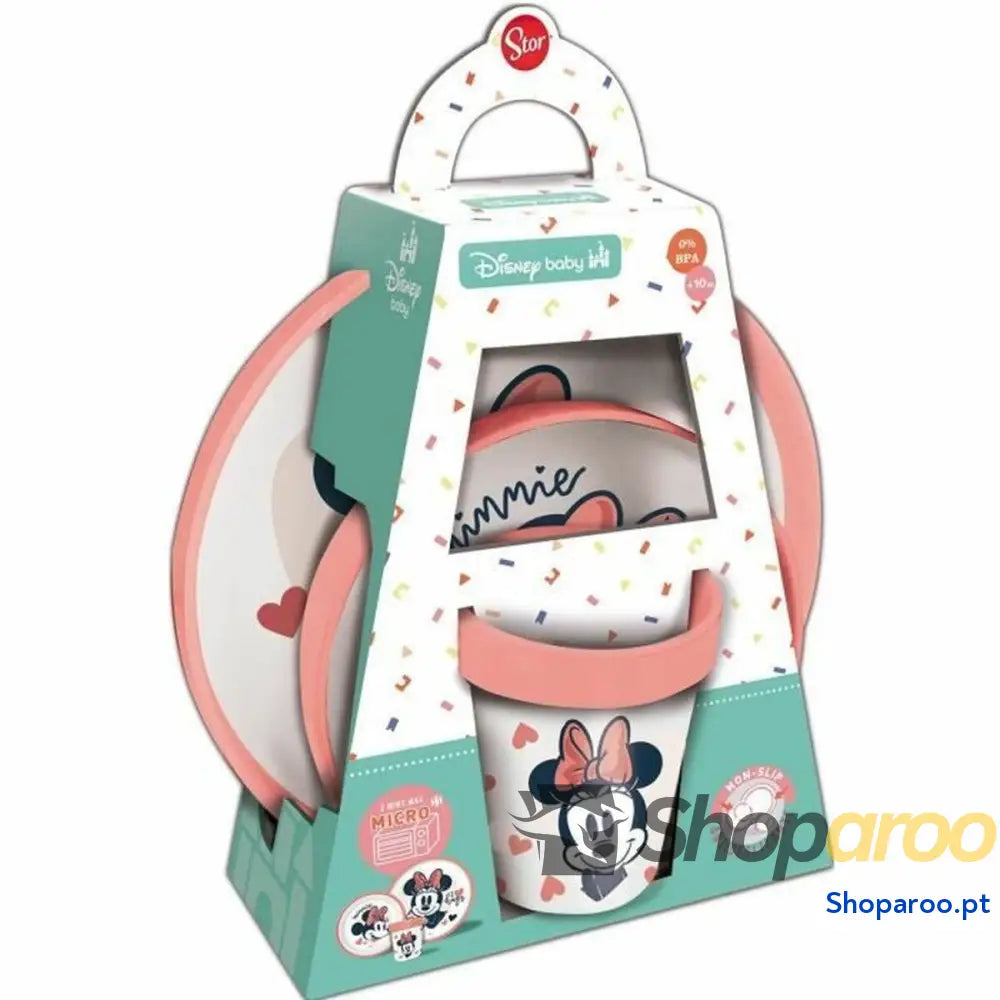 Talheres ThermoBaby Minnie Plástico