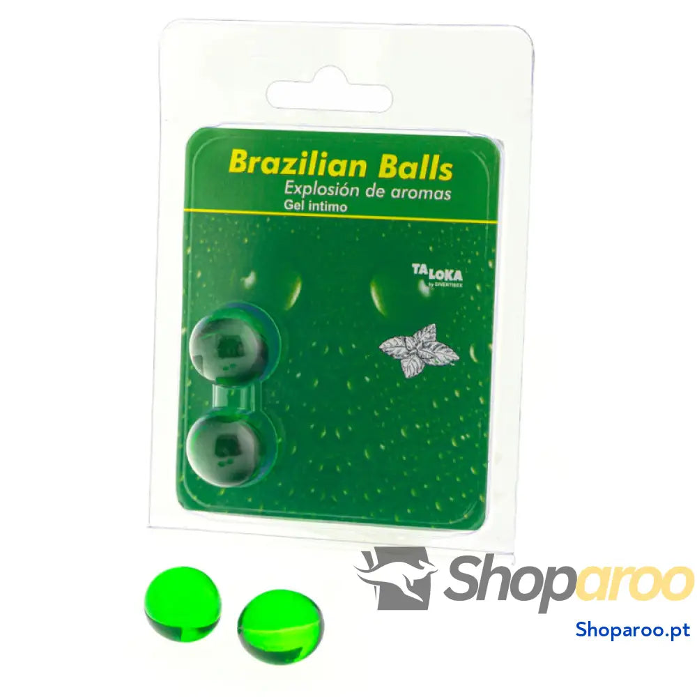 TALOKA - 2 BOLAS BRASILEIRAS GEL ÍNTIMO DE HORTEL