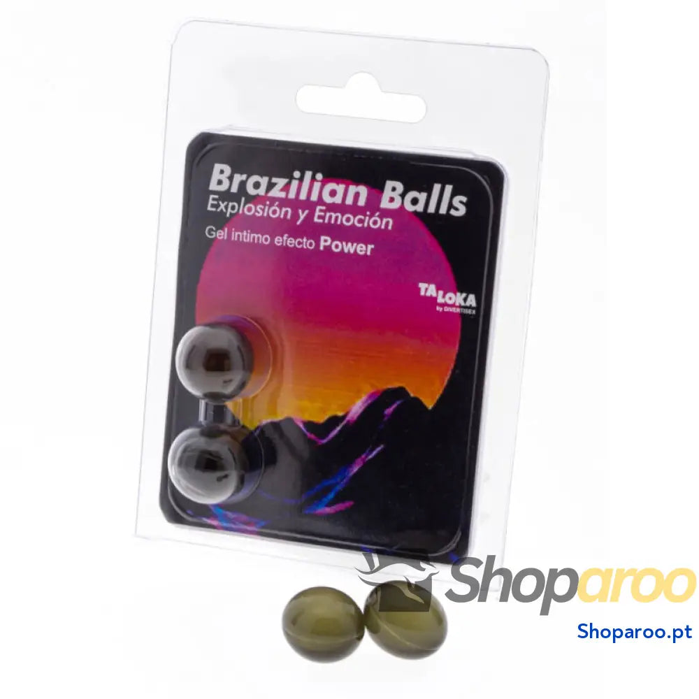TALOKA - 2 BOLAS BRASILEIRAS POWER EFFECT GEL EMOCIONANTE