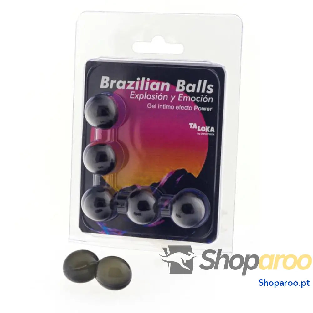 TALOKA - 5 BOLAS BRASILEIRAS POWER EFFECT GEL EMOCIONANTE