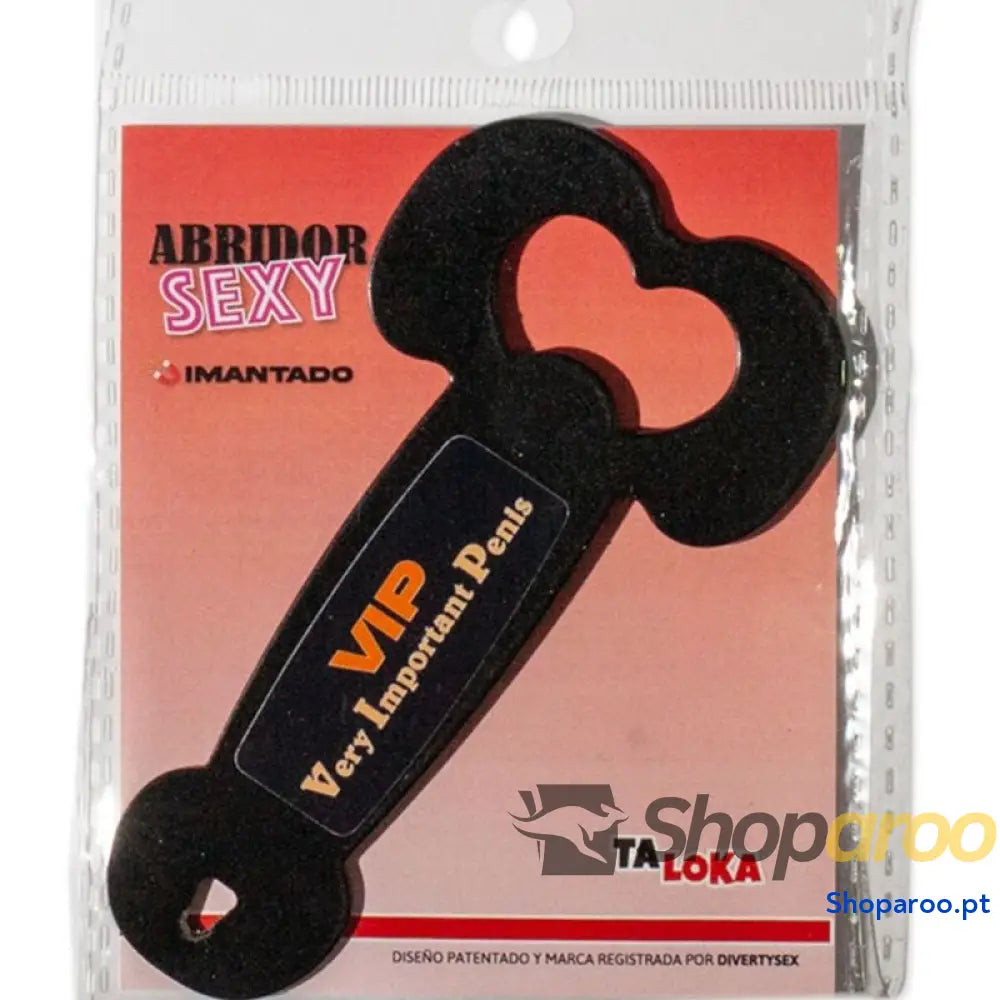 TALOKA - ABRIDOR DE METAL MAGNÉTICO MUITO IMPORTANTE PÊNIS PRETO