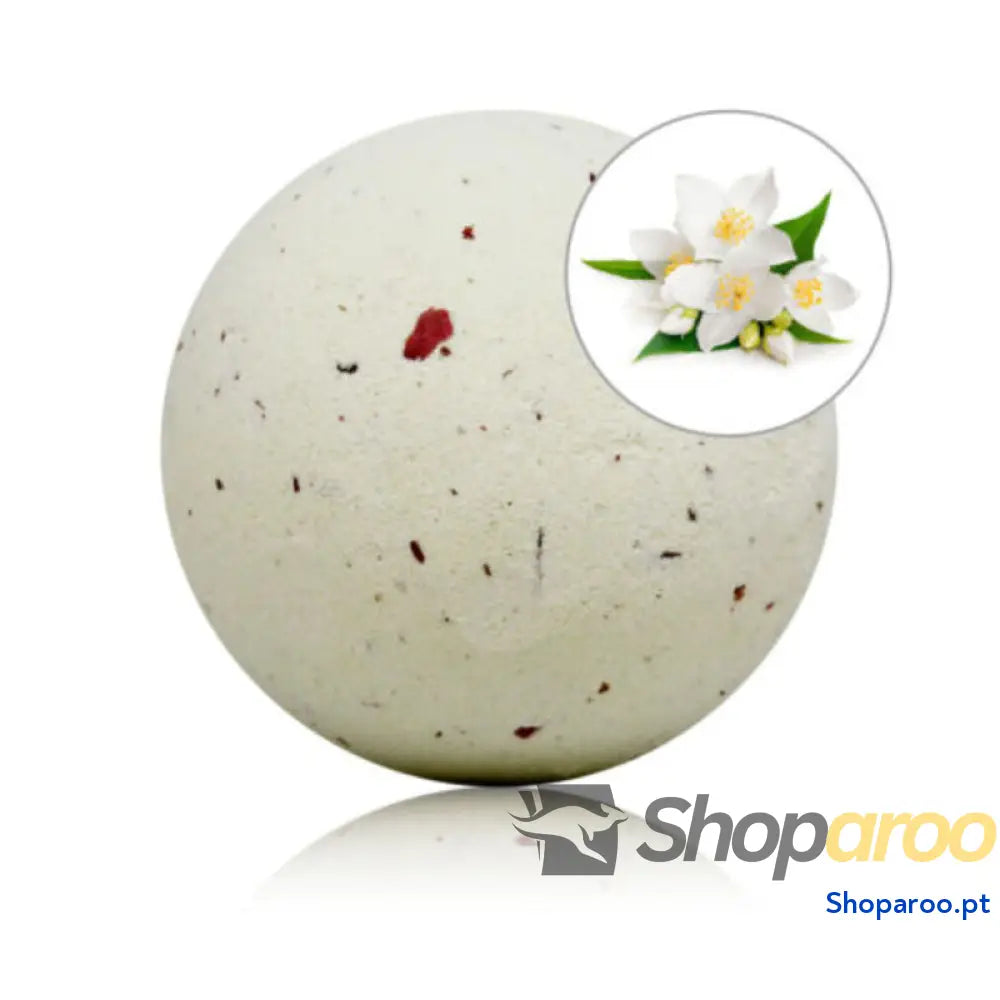 TALOKA BOMBA DE BANHO PERFUMADA JASMIM COM PÉTALAS ROSA