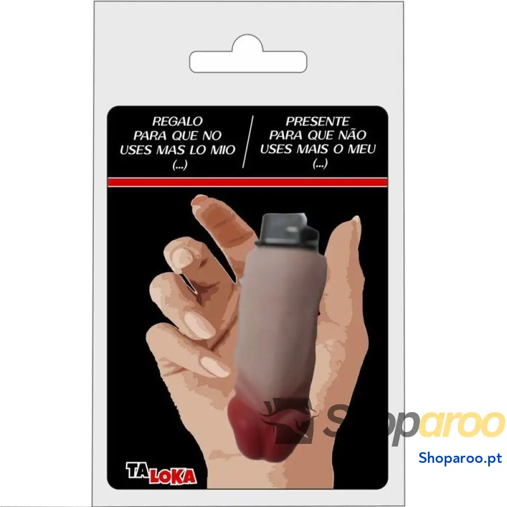 TALOKA FANTSTICO LEVE EM FORMA DE PÊNIS COR CARNE