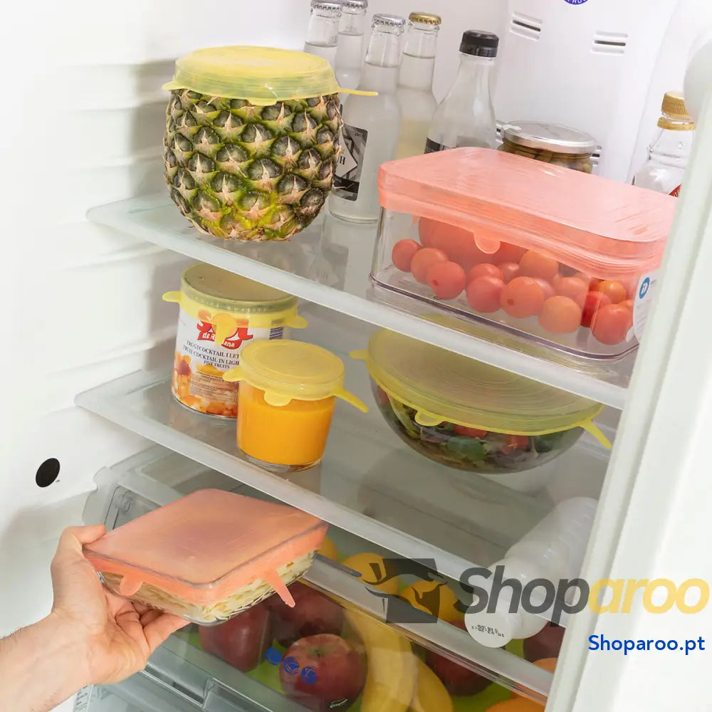 Tampas de Cozinha Reutilizáveis para Armazenar Alimentos Lilyd InnovaGoods