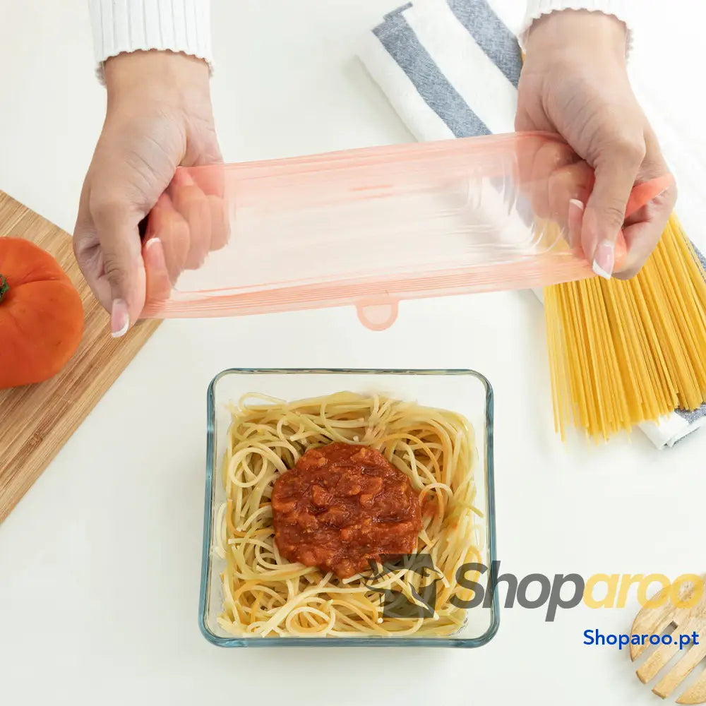 Tampas de Cozinha Reutilizáveis para Armazenar Alimentos Lilyd InnovaGoods
