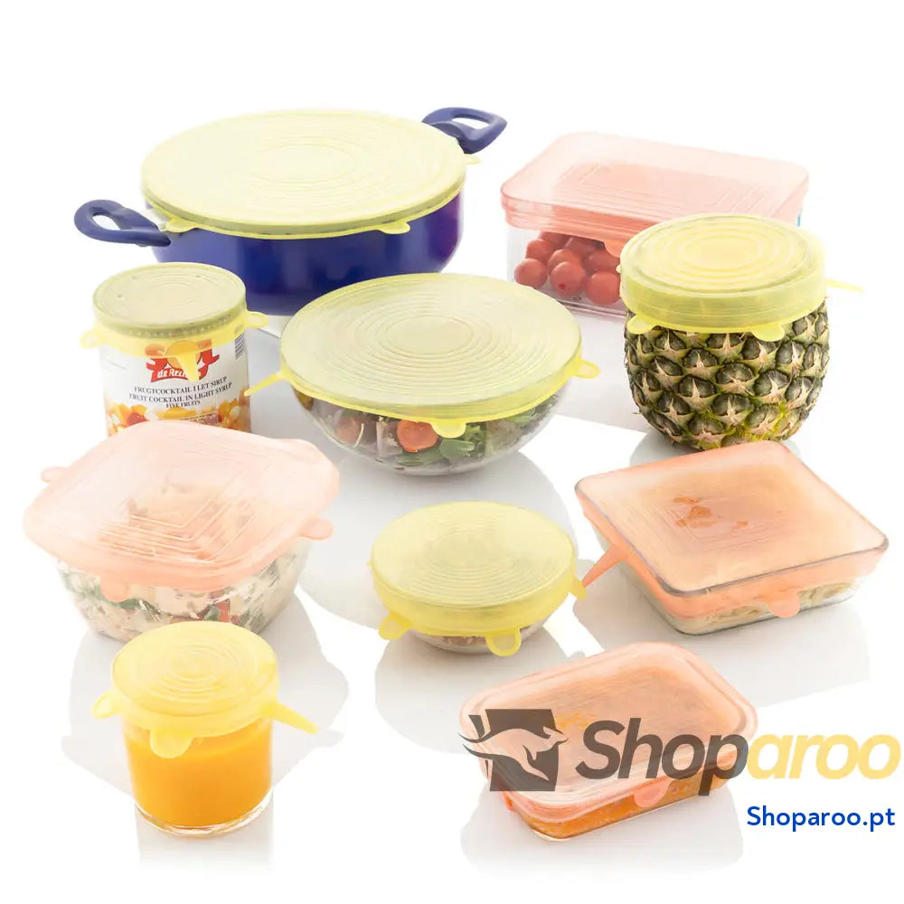 Tampas de Cozinha Reutilizáveis para Armazenar Alimentos Lilyd InnovaGoods