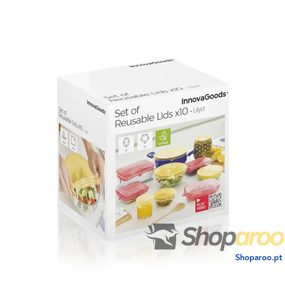 Tampas de Cozinha Reutilizáveis para Armazenar Alimentos Lilyd InnovaGoods