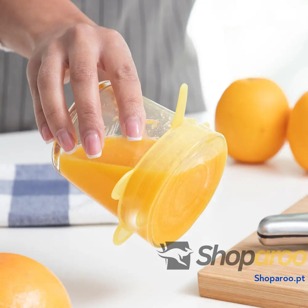 Tampas de Cozinha Reutilizáveis para Armazenar Alimentos Lilyd InnovaGoods