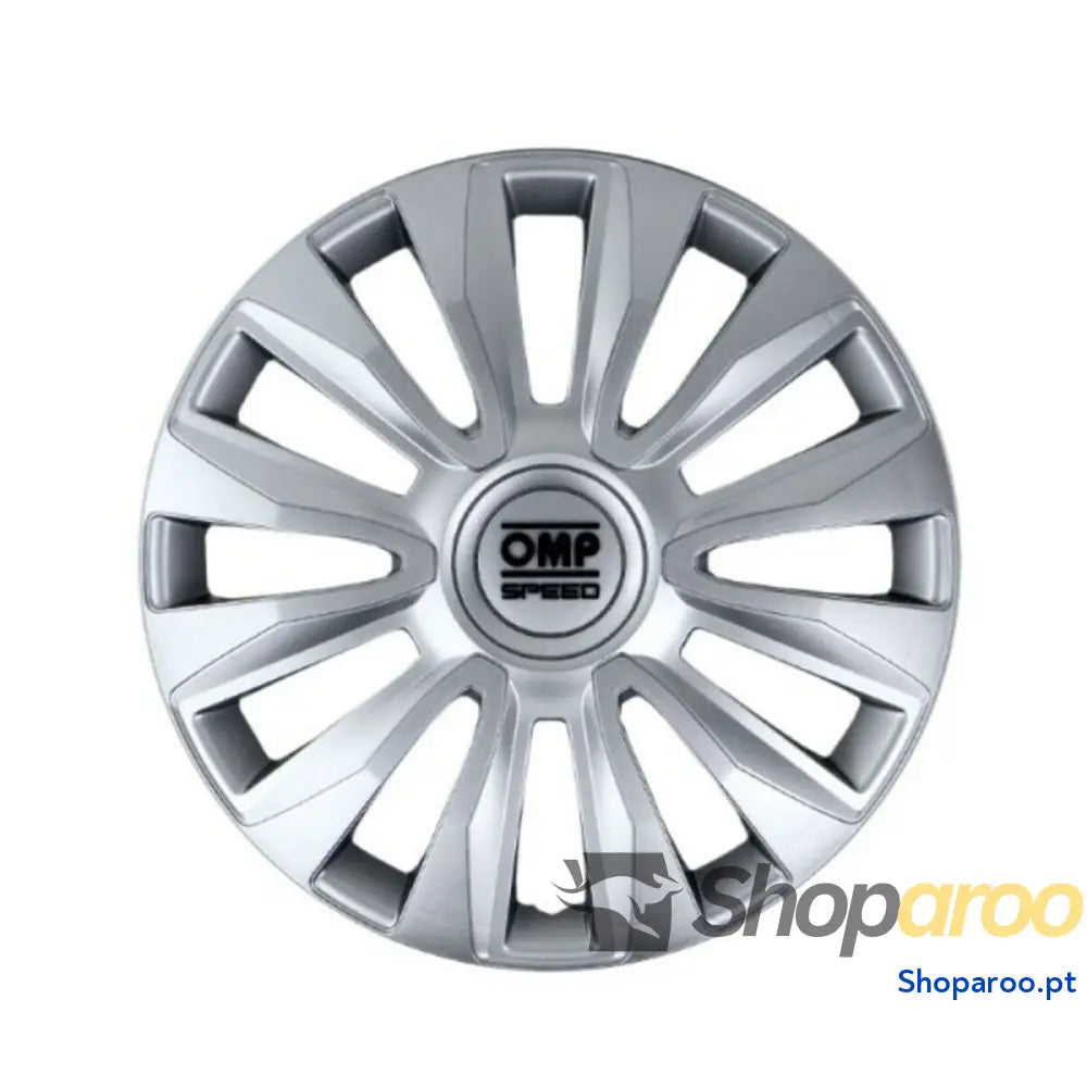 Tapacubos OMP Magnum Speed Prateado 16" (4 uds)