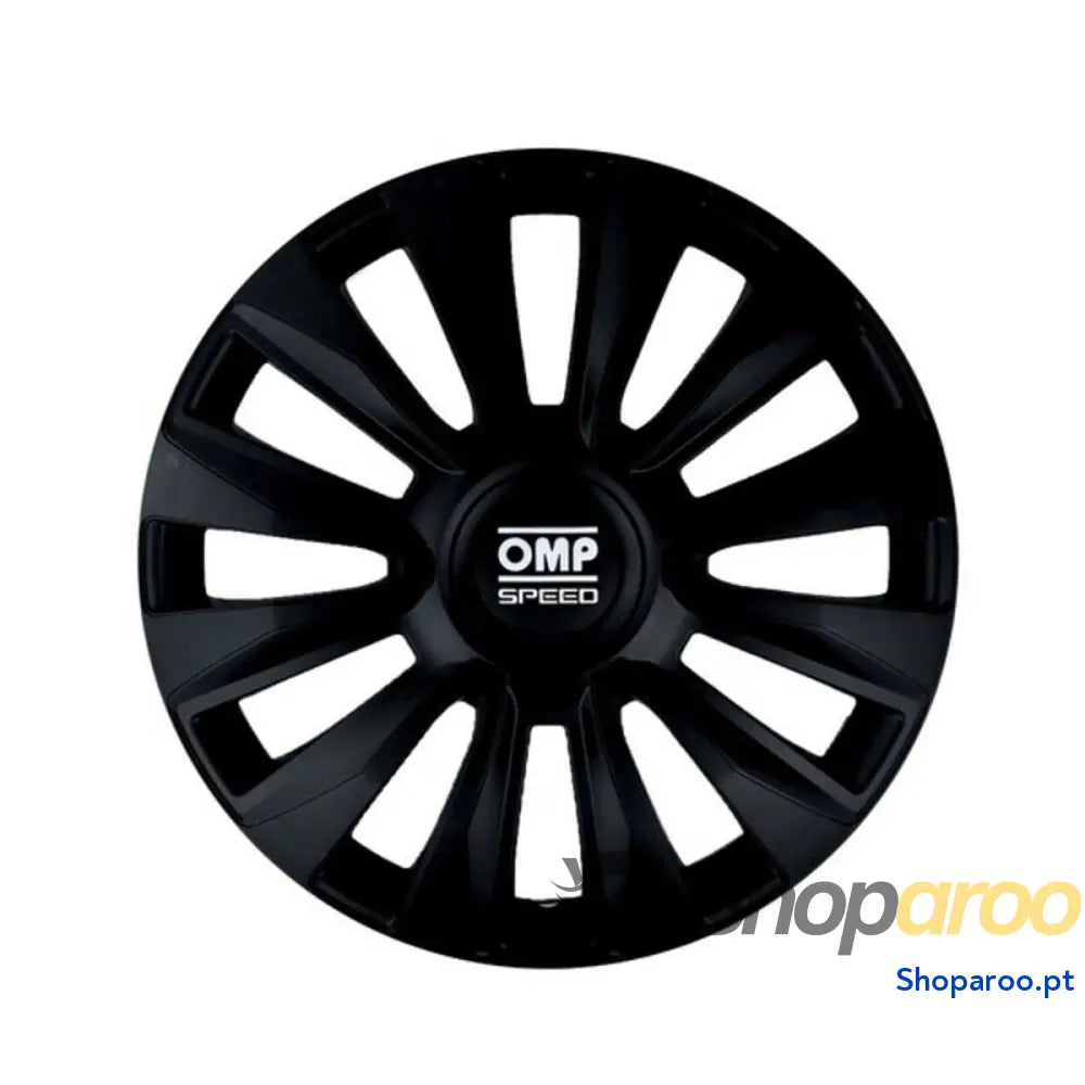 Tapacubos OMP Magnum Speed Preto 15" (4 uds)
