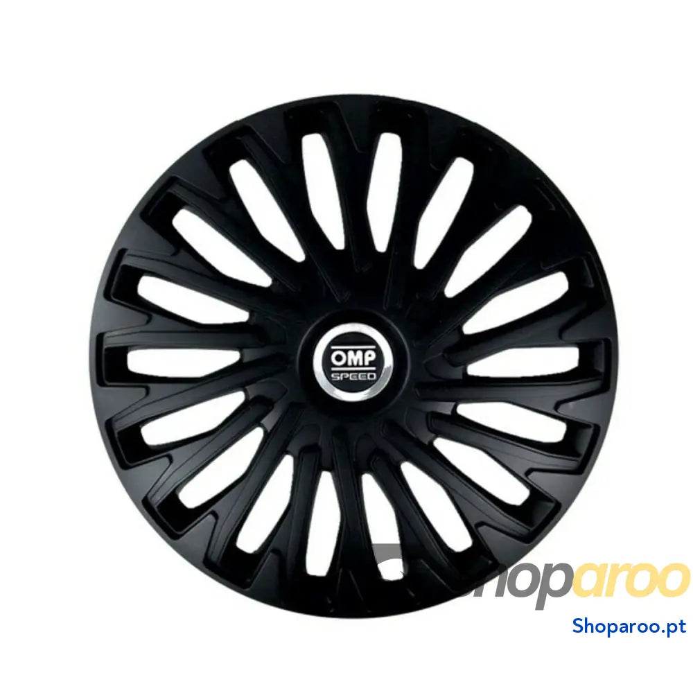Tapacubos OMP Stinger Speed Preto 14" (4 uds)