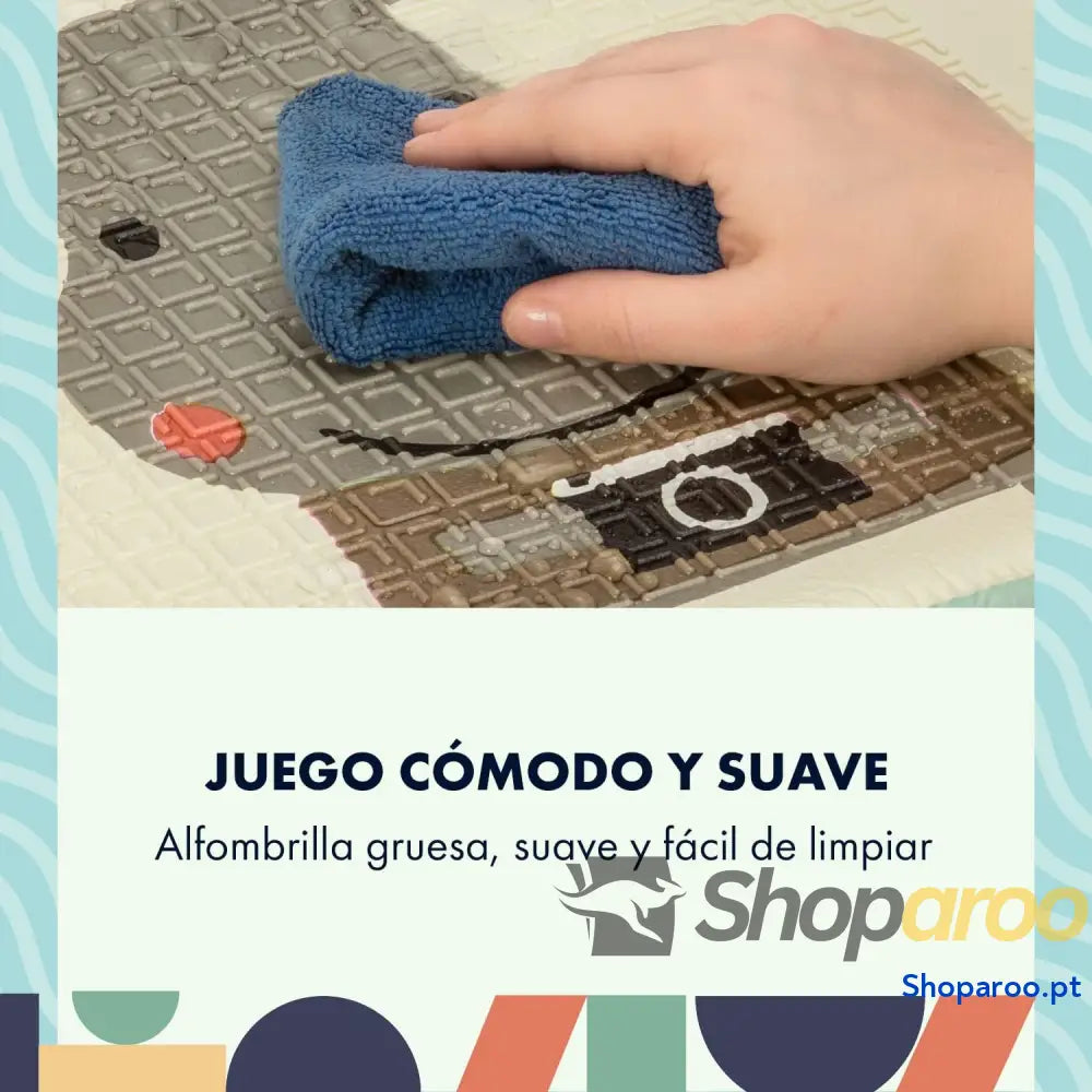 Tapete de espuma XPE para jogos bebés