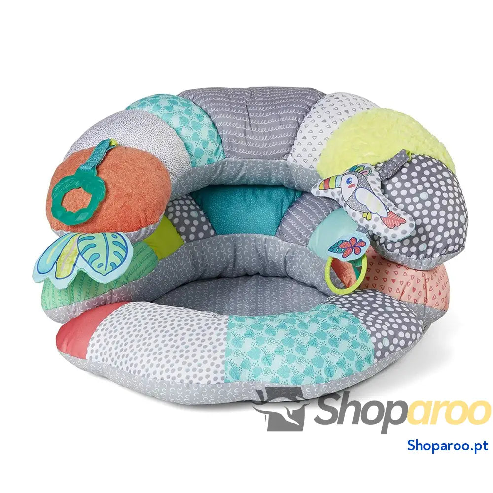 Tapete de jogos Infantino Tummy Time 2 em 1