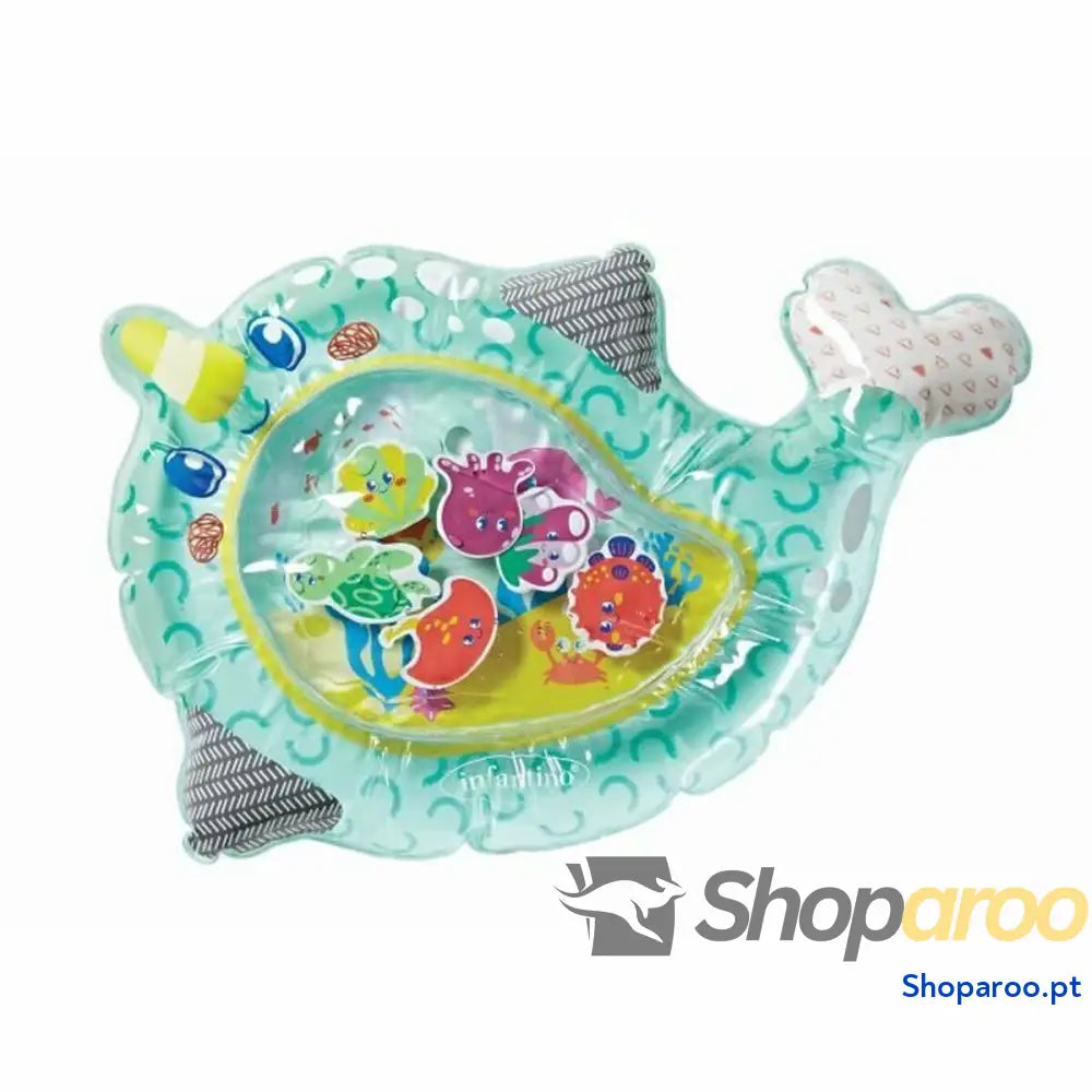 Tapete de Jogos Insuflável com Água para Bebé Infantino Sea Unicorn 71 x 48 cm