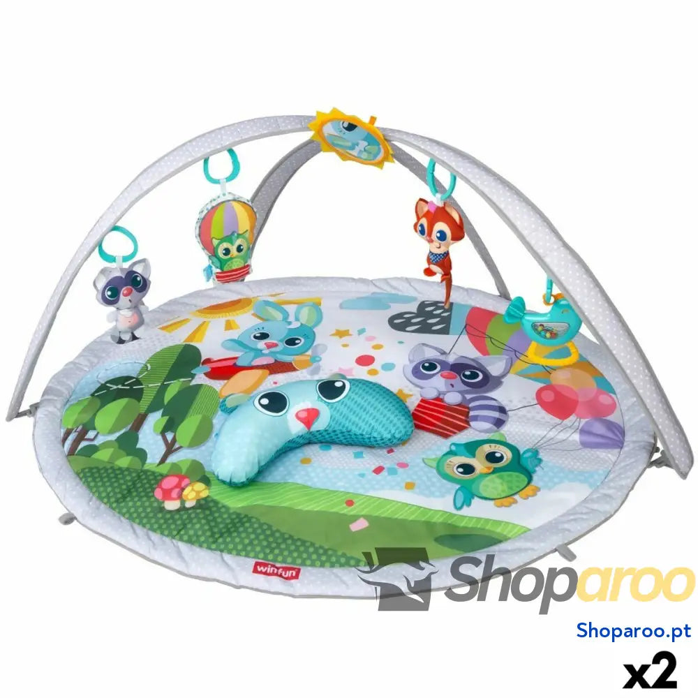 Tapete de jogos Winfun Bosque (2 Unidades)