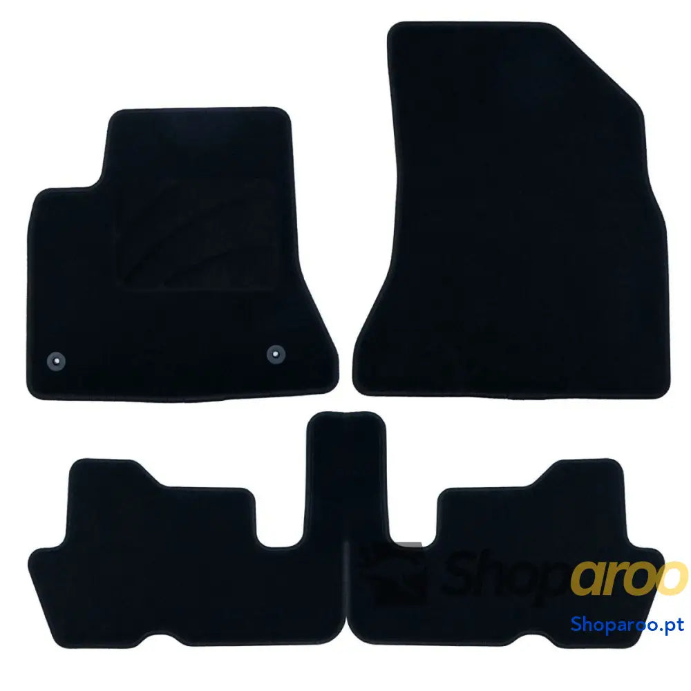 Tapete para o Carro OCC Motorsport OCCCT0019 Preto