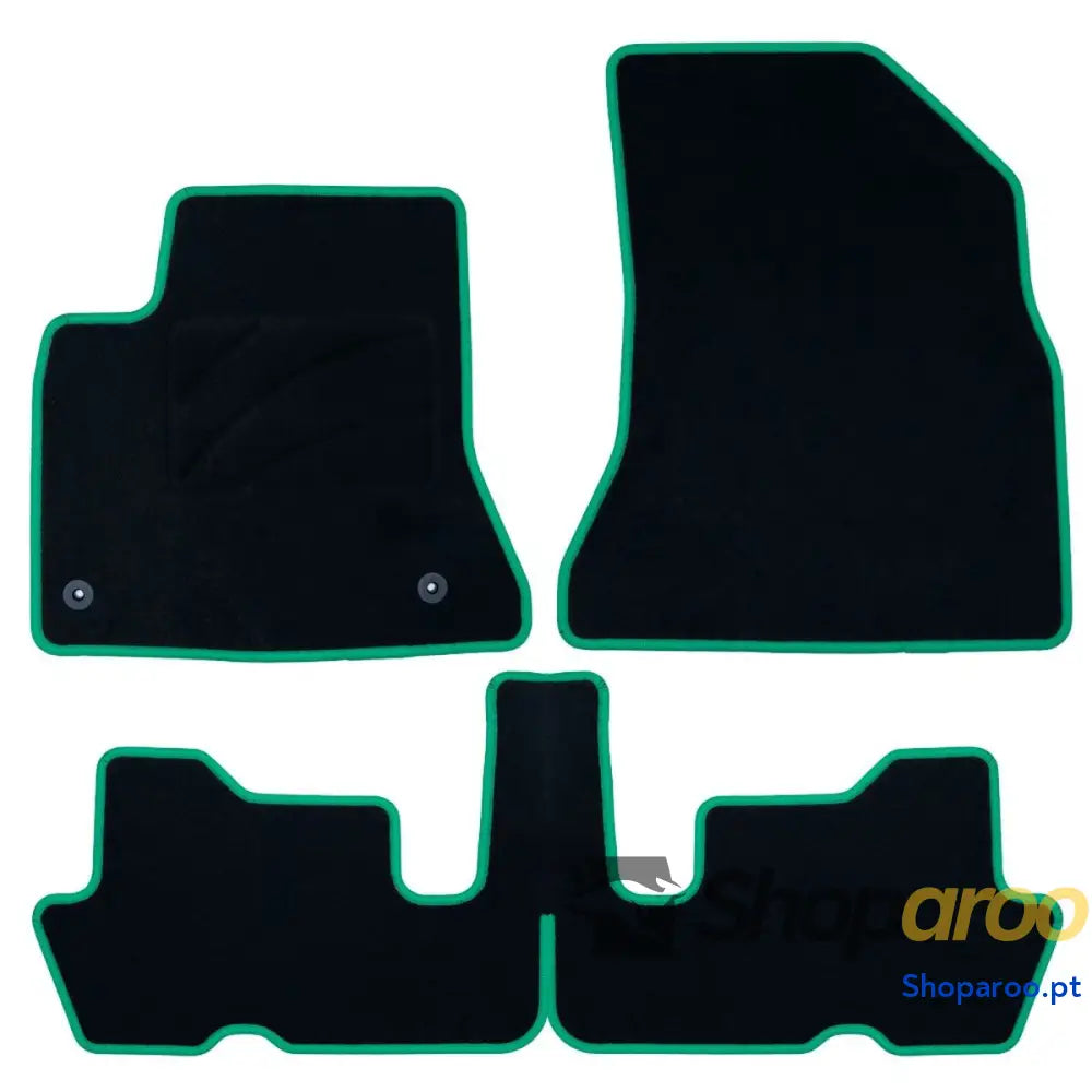 Tapete para o Carro OCC Motorsport OCCCT0019GR Verde