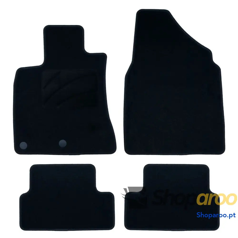 Tapete para o Carro OCC Motorsport OCCNS0035 Preto