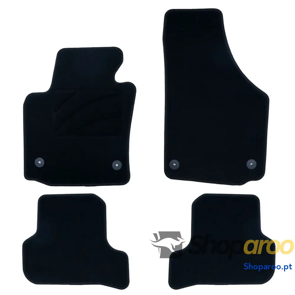 Tapete para o Carro OCC Motorsport OCCST0015 Preto