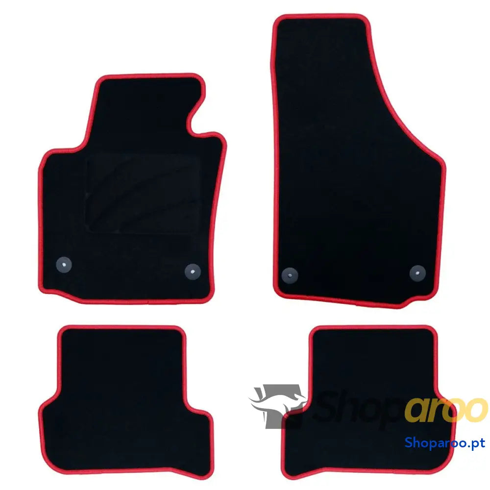 Tapete para o Carro OCC Motorsport OCCST0015RD Vermelho