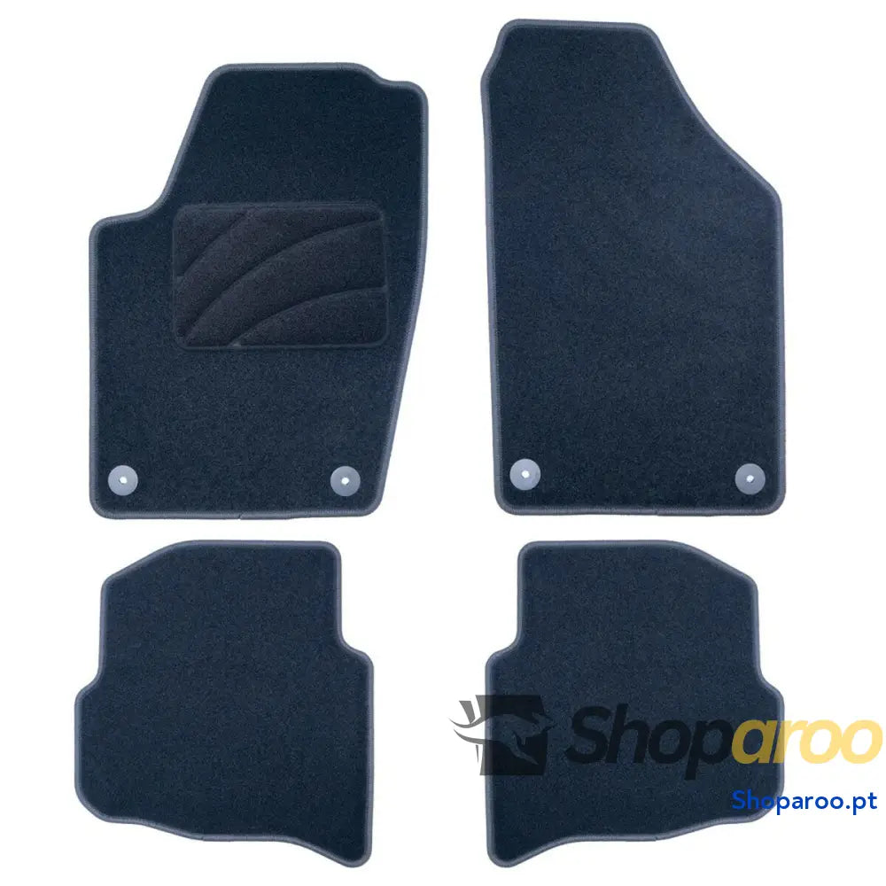 Tapete para o Carro OCC Motorsport OCCVW0034GD Cinzento escuro
