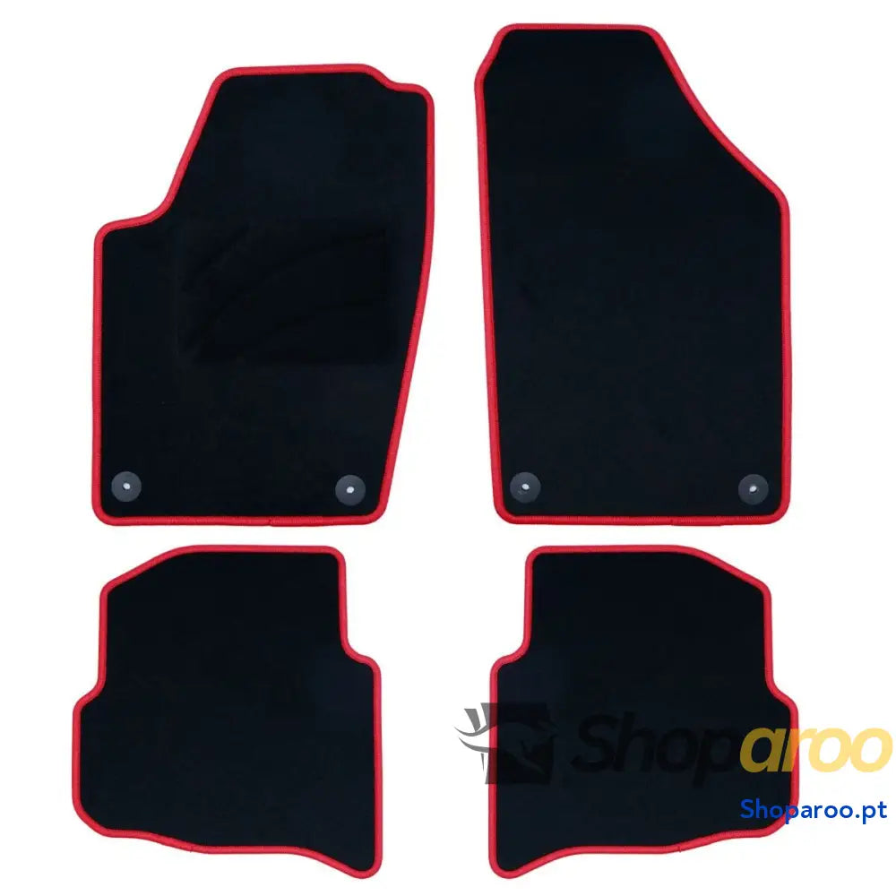 Tapete para o Carro OCC Motorsport OCCVW0034RD Vermelho