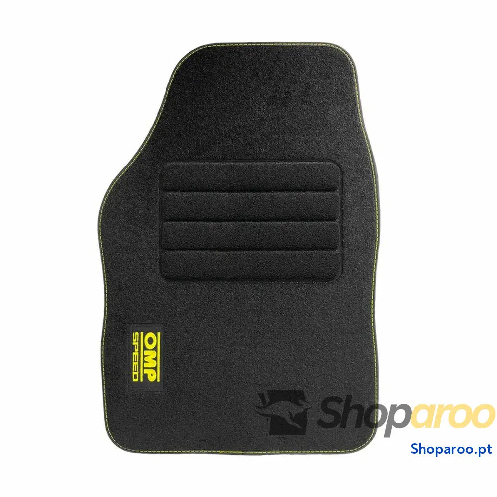 Tapete para o Carro OMP SPEED Universal Amarelo