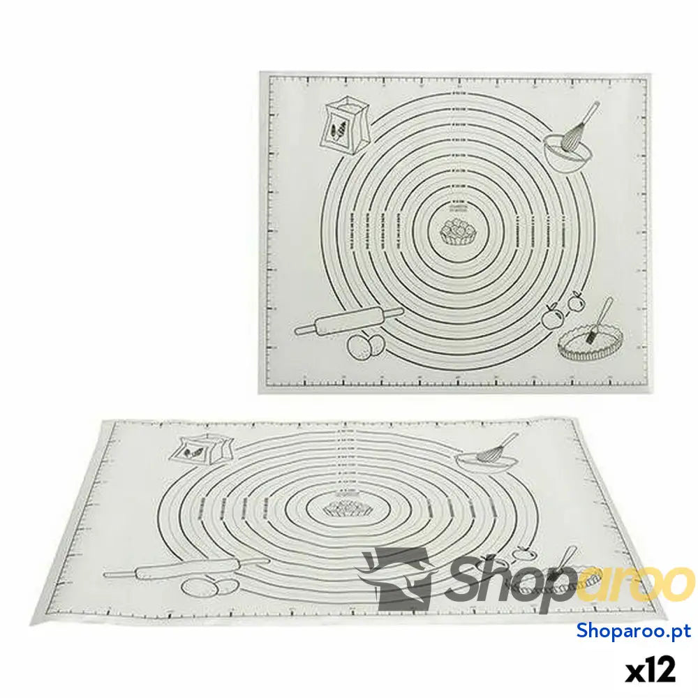 Tapete para o forno Kinvara 55025 Borracha Eva 50 x 40 cm (12 Unidades)