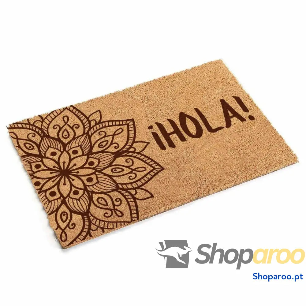 Tapete Versa Mandala Fibra de coco Pop 40 x 2 x 60 cm